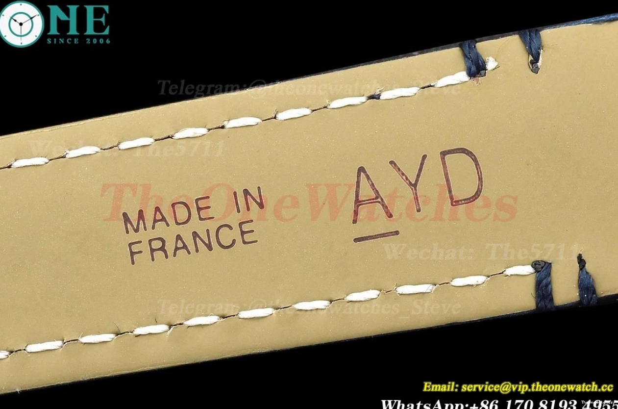 Silver 21.2mm RG Tank Blue Quartz Dial LE 8848F Française 0304